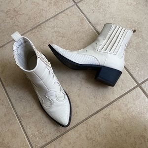 Free People Cavalier Cowboy Boot Sz. 7.5 Vegan Leather